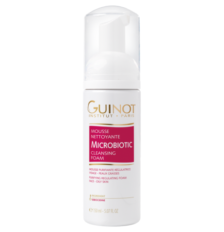 Mousse Nettoyante Microbiotic Mousse Purifiante Nettoyante Peaux grasses à problèmes